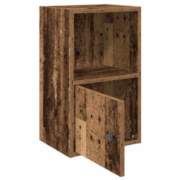 Bookcase Old Wood 31x24x52 cm - Stylish Storage Solution