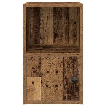 Bookcase Old Wood 31x24x52 cm - Stylish Storage Solution