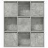 Concrete Grey Bookcase - Stylish & Functional Storage Solution