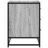 Stylish Drawer Cabinet Grey Sonoma - 70x41x56 cm Engineered Wood