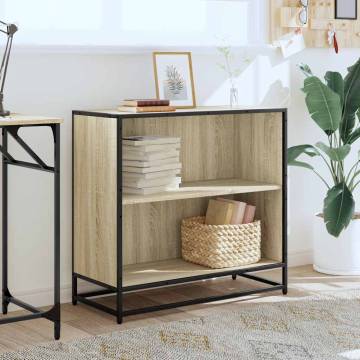 Book Cabinet Sonoma Oak - Stylish & Durable 80.5x35x76 cm