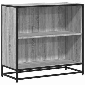 Book Cabinet Grey Sonoma – Stylish & Durable Storage Solution