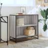 Book Cabinet Grey Sonoma – Stylish & Durable Storage Solution