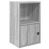 Bookcase Grey Sonoma 31x24x52 cm - Stylish & Durable Storage