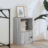 Bookcase Grey Sonoma 31x24x52 cm - Stylish & Durable Storage