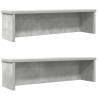  Kitchen Racks Stackable 2 pcs Concrete Grey 50x15x16 cm Colour concrete grey Size 50 x 15 x 16 cm Quantity in Package 2 