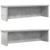  Kitchen Racks Stackable 2 pcs Concrete Grey 60x15x16 cm Colour concrete grey Size 60 x 15 x 16 cm Quantity in Package 2 