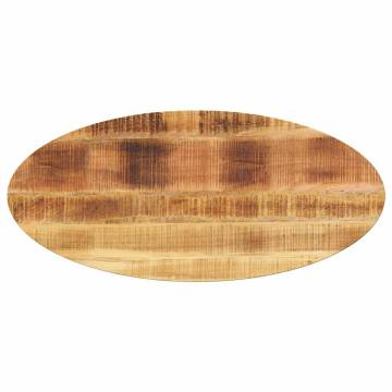 Oval Solid Wood Mango Table Top 110x40 cm | Hipomarket