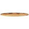 Oval Solid Wood Mango Table Top 110x40 cm | Hipomarket