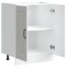 Kalmar White Sink Base Cabinet - 60x46x81.5 cm | Hipomarket