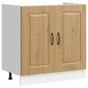 Kalmar Artisan Oak Sink Base Cabinet - Durable & Stylish