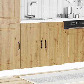 Kalmar Artisan Oak Sink Base Cabinet - Durable & Stylish