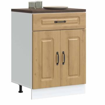 Kitchen Base Cabinet Kalmar - Artisan Oak Engineered Wood