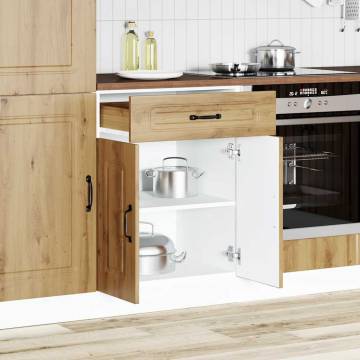 Kitchen Base Cabinet Kalmar - Artisan Oak Engineered Wood