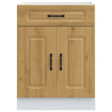 Kitchen Base Cabinet Kalmar - Artisan Oak Engineered Wood