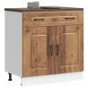  Kitchen Base Cabinet Kalmar Old Wood Engineered Wood Colour old wood Quantity in Package 1 Model kitchen base cabinet 80 cm Number of 