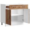 Kalmar Old Wood Kitchen Base Cabinet - Durable & Stylish Storage