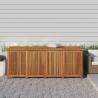 Garden Storage Box 200x80x75 cm Solid Wood Acacia Size 200 x 80 x 75 cm 