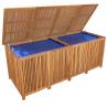 Garden Storage Box 200x80x75 cm Solid Wood Acacia - Hipomarket