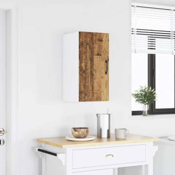 Kalmar Old Wood Kitchen Wall Cabinet | Perfect Storage Solution