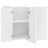 Kalmar White Wall Corner Cabinet - Optimize Kitchen Space