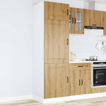 Kalmar Artisan Oak Kitchen Cupboard - Durable & Stylish Storage