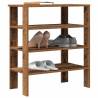  Shoe Rack Old Wood 61x32x70 cm Engineered Wood Colour old wood Quantity in Package 1 Height 70 cm Number of 