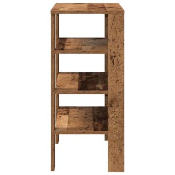 Shoe Rack Old Wood 61x32x70 cm - Stylish Storage Solution