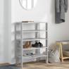 Shoe Rack Grey Sonoma - Stylish & Space-Saving Storage