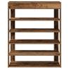 Shoe Rack Old Wood 80x30x98 cm - Stylish & Durable Storage