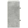 Stylish Concrete Grey Bookcase - 40x24x52 cm | Hipo Market