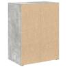 Stylish Concrete Grey Bookcase - 40x24x52 cm | Hipo Market