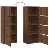 Brown Oak Bookcase - Stylish & Durable Storage Solution