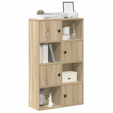 Sonoma Oak Bookcase - Stylish and Functional Storage Solution