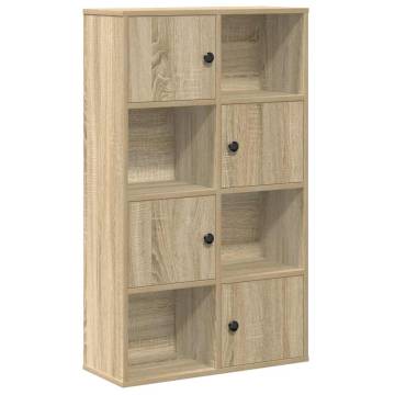 Sonoma Oak Bookcase - Stylish and Functional Storage Solution