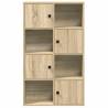 Sonoma Oak Bookcase - Stylish and Functional Storage Solution