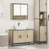 2 Piece Bathroom Furniture Set - Sonoma Oak | Hippomarket