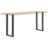 U-Shaped Coffee Table Legs - Anthracite Steel (2 pcs)