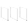  Coffee Table Legs U-Shaped 2 pcs White 100x(72-73) cm Steel Colour white Size 100 x (72-73) cm Quantity in Package 2 Number of 1 