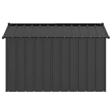 Durable Galvanised Steel Dog House with Roof - 113x153x101 cm