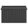 Durable Galvanised Steel Dog House with Roof - 113x153x101 cm