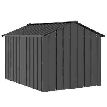 Durable Galvanised Steel Dog House with Roof - 113x153x101 cm