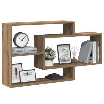 Artisan Oak Wall Shelf - Durable & Stylish Storage Solution