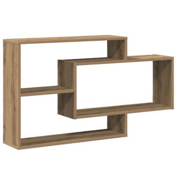 Artisan Oak Wall Shelf - Durable & Stylish Storage Solution