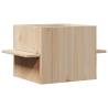 Cat House - Solid Pinewood, 51x35x30 cm | Hipomarket