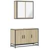 Sonoma Oak 2 Piece Bathroom Furniture Set | Stylish & Durable