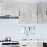 Kalmar Concrete Grey Kitchen Wall Cabinet | Hipomarket