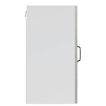 Kalmar Grey Sonoma Kitchen Wall Cabinet - Durable Storage Solution