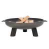 RedFire Fire Pit Salo Classic - Elegant Outdoor Rust Steel