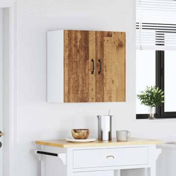 Kalmar Kitchen Wall Cabinet - Old Wood Engineered Wood